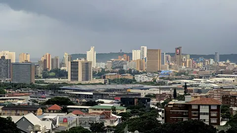 Durban, South Africa — Durban from the Balcony (Dennis Sylvester Hurd) 1