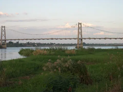 Tete, Mozambique — Tetesuspensionbridge