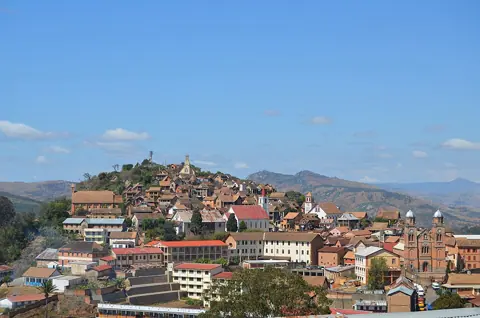 Fianarantsoa, Madagascar — Vue globale de la ville Fianarantsoa 2