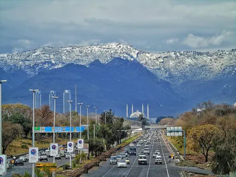 Islamabad, Pakistan — Faisal Mosque, Islamabad III