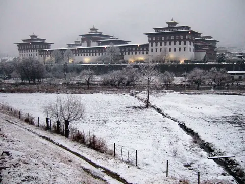 Thimphu, Bhutan — Tashichödzong Thimphu-2008-01-23