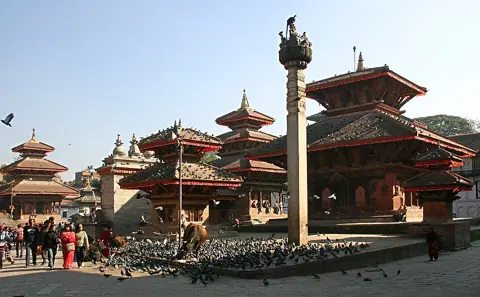 Kathmandu, Nepal — Kathmandu-Durbar Square-06-Mahavishnu-Kuh-Vishnu-Pratapamalla-Jagannath-2007-gje