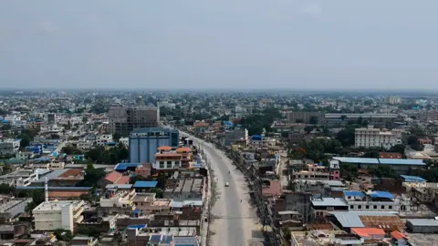 Biratnagar, Nepal — Biratnagar Bazar Drone view