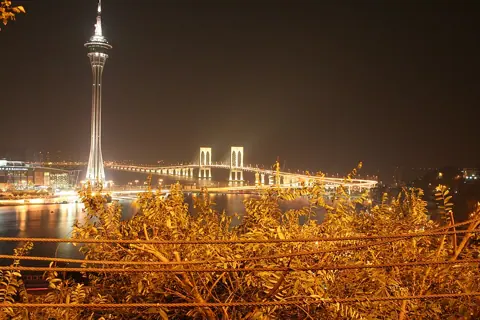 Sé, Macau — Macao by night