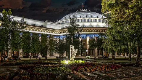 Novosibirsk, Russia — Opera-and-Ballet-theatre-Novosibirsk