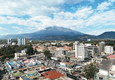 Arusha, Tanzania — Arusha City view