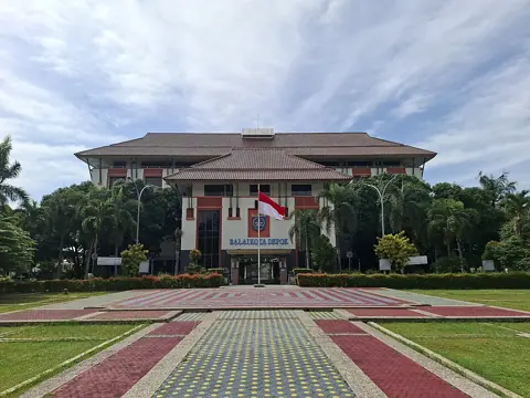 Depok, Indonesia — Depok City Hall in December 2024