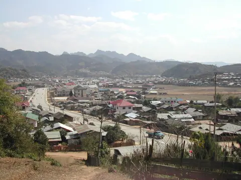 Xam Nua, Laos — Sam Neua - town overview