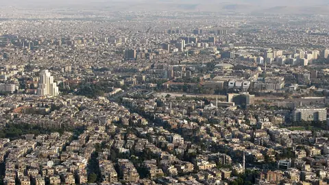 Damascus, Syria — Damascus, Syria, Panoramic view of Damascus