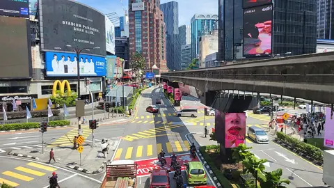 Kuala Lumpur, Malaysia — Bukit Bintang junction in 2024 2