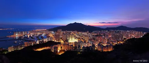 Tuen Mun, Hong Kong — Tuen Mun Dusk View 2013