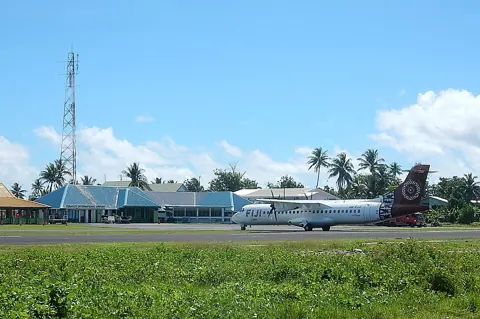 Funafuti, Tuvalu — Funafuti airport - Fiji Airways