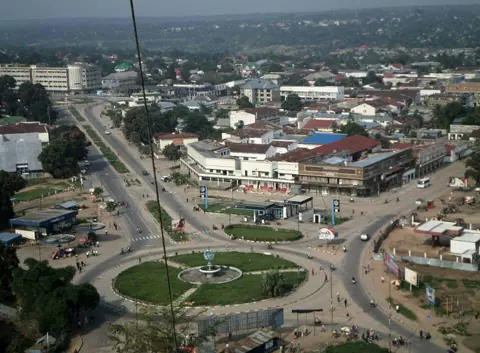 Kananga, DR Congo — Kananga Vue aérienne