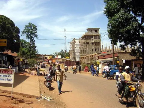 Ngaoundéré, Cameroon — Street scene in Ngaoundéré