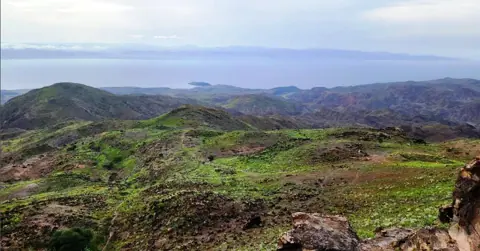 Arta, Djibouti — A view of the Gulf of Tadjoura from Arta