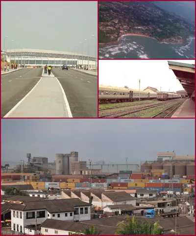 Takoradi, Ghana — Sekondi-Takoradi Montage