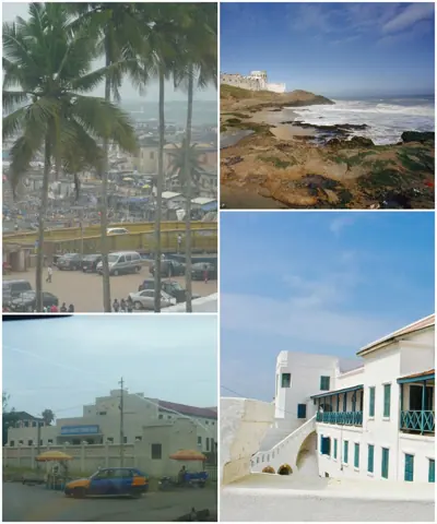 Cape Coast, Ghana — Cape Coast Montage