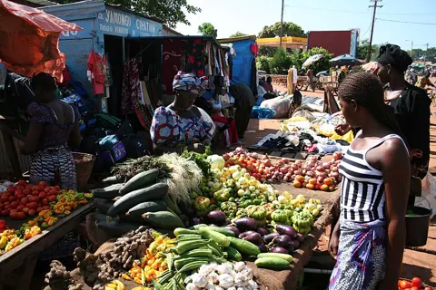 Banfora, Burkina Faso — Markt Banfora MS 2255