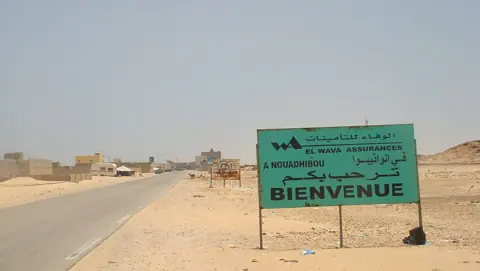 Nouadhibou, Mauritania — Nouadhibou port
