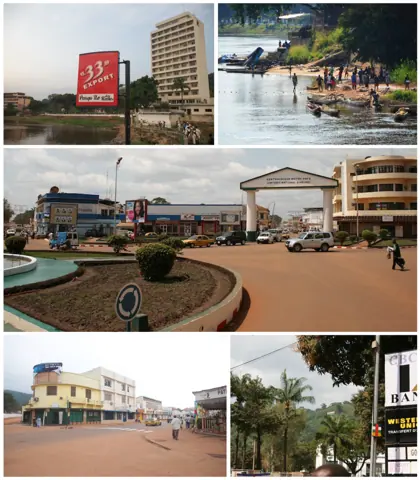 Bangui, Central African Republic — Bangui collage