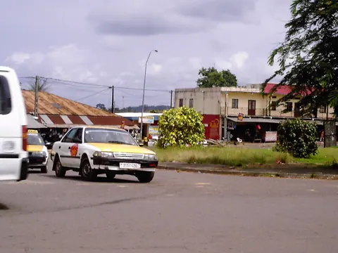Oyem, Gabon — Oyem taxi