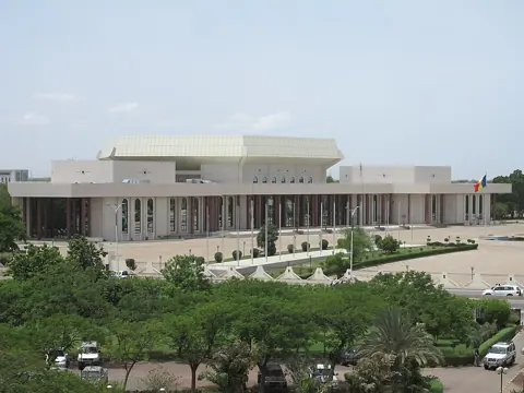 N'Djamena, Chad — Building of National Assembly DJAMENA