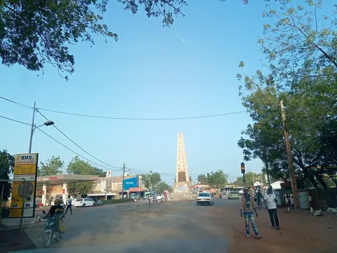 Ségou, Mali — Roundabout in Segou 1