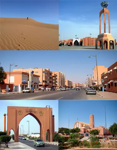 Laayoune, Western Sahara — El Aaiún-Laâyoune Collage