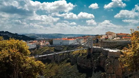 Constantine, Algeria — Constantine bridge in spring