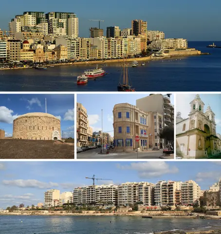 Sliema, Malta — Sliema montage