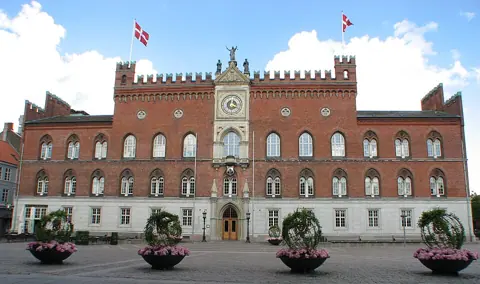 Odense, Denmark — Denmark-Odense City Hall