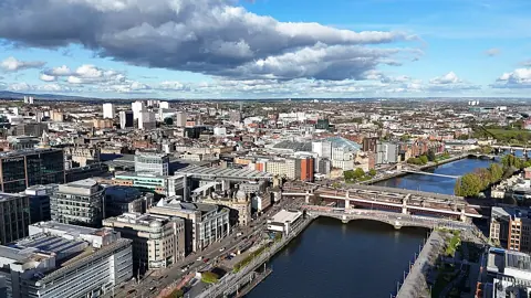 Glasgow, United Kingdom — Glasgow - aerial - 2025-04-17 14