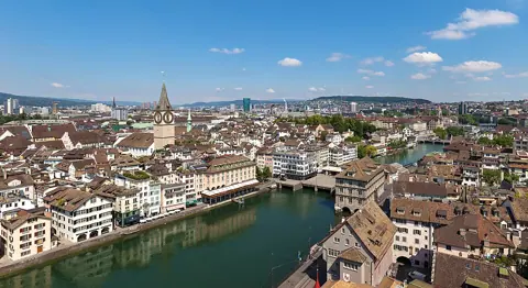 Zürich, Switzerland — Altstadt Zürich 2015