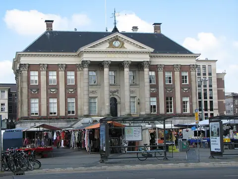 Groningen, Netherlands — Rådhuset Groningen NL