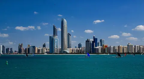 Abu Dhabi, United Arab Emirates — Abu dhabi skylines 2014