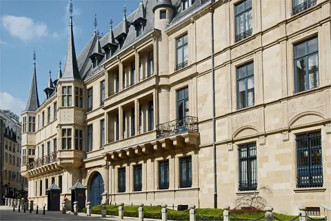 Luxembourg, Luxembourg — Luxembourg Grand Ducal Palace 01