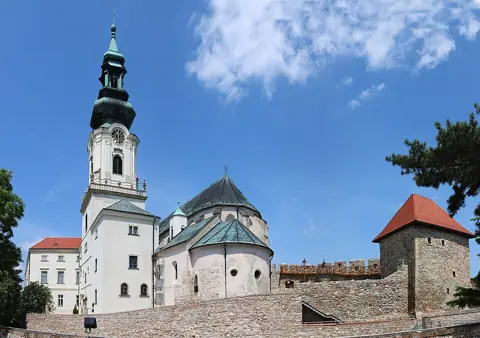 Nitra, Slovakia — Nitra - St. Emmeram's Cathedral