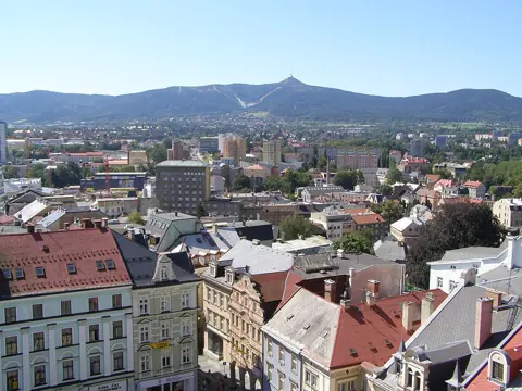 Liberec, Czechia — Liberec, radnice, výhled 01