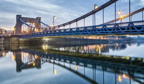 Wrocław, Poland — Wroclaw- Most Grunwaldzki