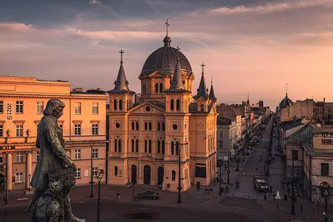 Łódź, Poland — Kościół Zesłania Ducha Świętego