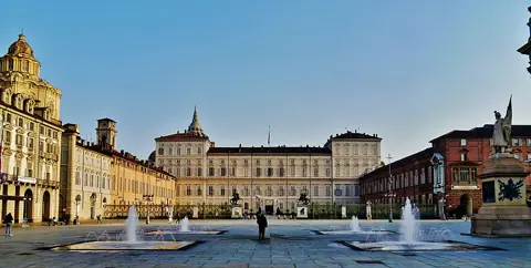 Turin, Italy — Torino Piazza Castello 11