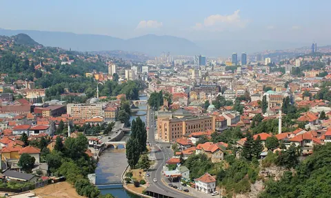 Sarajevo, Bosnia and Herzegovina — Sarajevo City Panorama