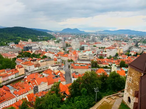 Ljubljana, Slovenia — Ljubljana Old Town, Slovenia (Old Camera) (33286165680)