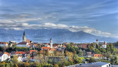 Kranj, Slovenia — Kranj veduta Kranja Andraž Muljavec Fotomorgana
