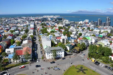 Reykjavík, Iceland — Reykjavík, view from Hallgrímskirkja (2)