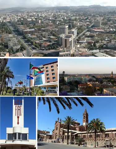 Asmara, Eritrea — Asmara Montage