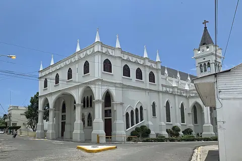 San Pedro de Macorís, Dominican Republic — Catedral San Pedro de Macoris 04 2019 4320