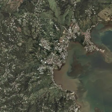 Le Robert, Martinique — Carte aerienne du robert ShockymapServer