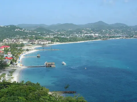 Gros Islet, Saint Lucia — At the top of Pigeon Island