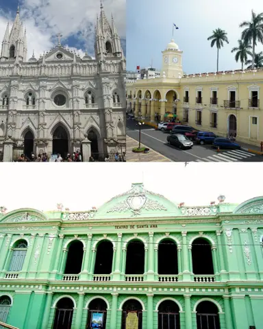 Santa Ana, El Salvador — Santa Ana ES Photomontage